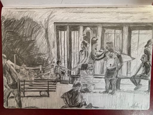 Im Schwanseebad Sommer 2025